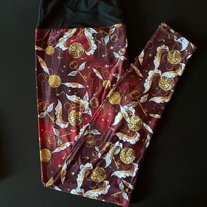 Harry Potter Golden Snitch New Buttery Soft Boutique Leggings.